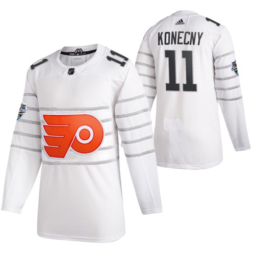 2020 NHL All Star Philadelphia Flyers Trikot Travis Konecny Weiß